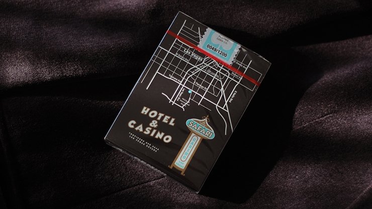 Safari Casino Black Playing Cards by Gemini - Merchant of Magic