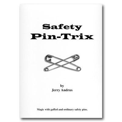 Safety Pin Trix by Jerry Andrus - Book - Merchant of Magic