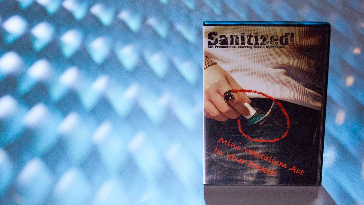 Sanitized (With Gimmicks) by Kelvin Ngcredible and SM Productionz - DVD - Merchant of Magic