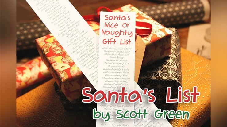 Santa List by Scott Green - Merchant of Magic