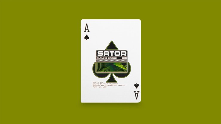 SATOR Playing Cards by CardCutz - Merchant of Magic