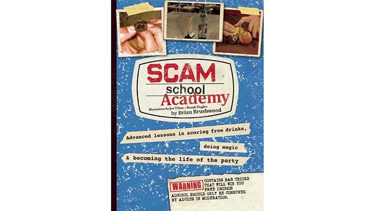 Scam School Academy by Brian Brushwood, - Book - Merchant of Magic