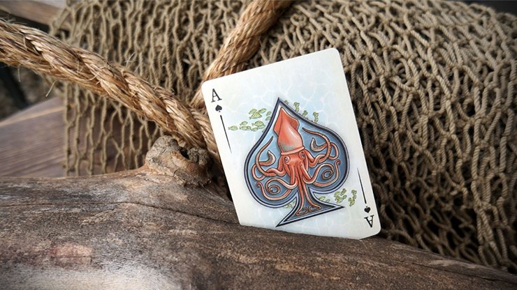 Sea Creatures Deck (Colorized) Playing Cards - Merchant of Magic