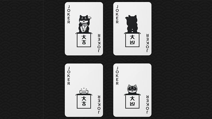 Shiba Seigaiha Playing cards - Merchant of Magic