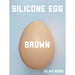 Silicone Egg (Brown) by Alan Wong - Merchant of Magic