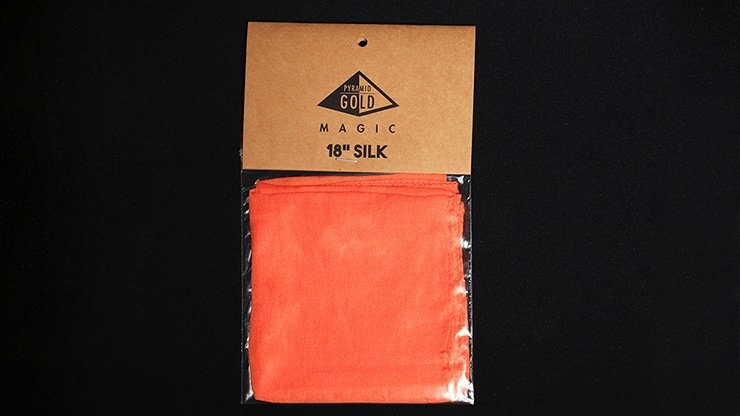 Silk 18 inch - Orange by Pyramid Gold Magic - Merchant of Magic