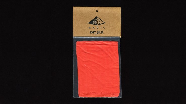 Silk 24 inch - Orange by Pyramid Gold Magic - Merchant of Magic