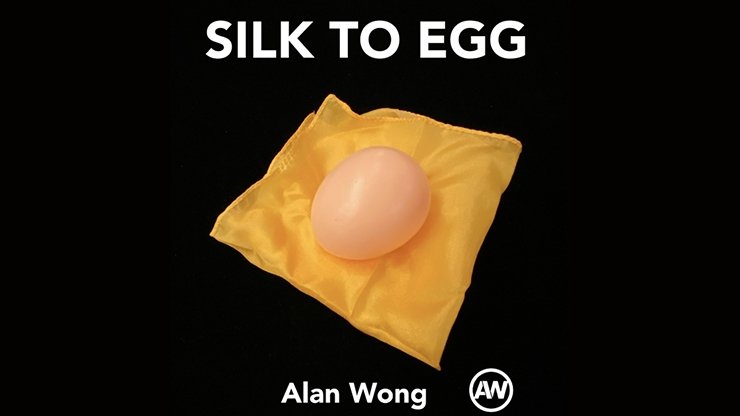 Silk To Egg (Brown/with Yellow silk) by Alan Wong - Merchant of Magic