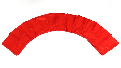 Silks 15 inch 12 Pack (Red) Magic by Gosh - Merchant of Magic