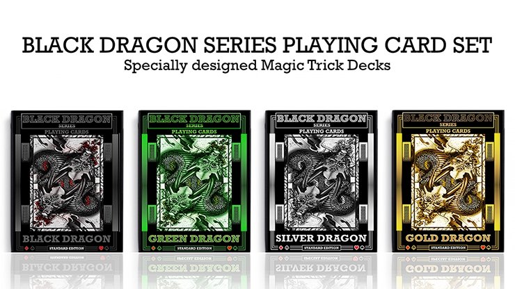Silver Dragon (Standard Edition) Playing Cards by Craig Maidment - Merchant of Magic
