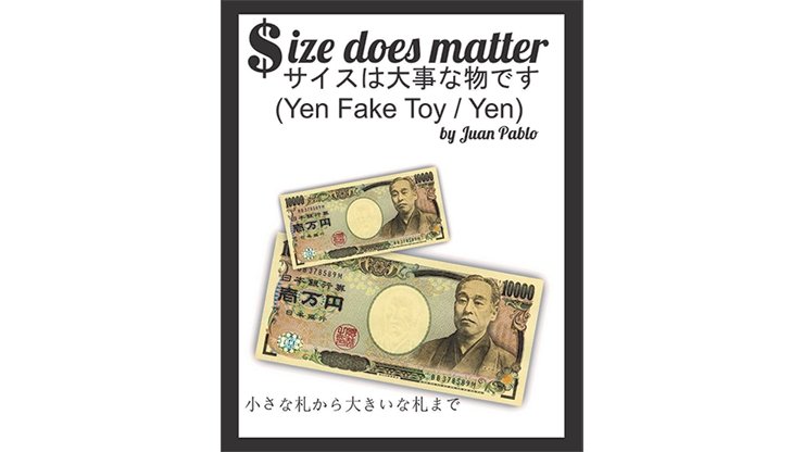 Size Does Matter J-YEN - Juan Pablo Magic - Merchant of Magic