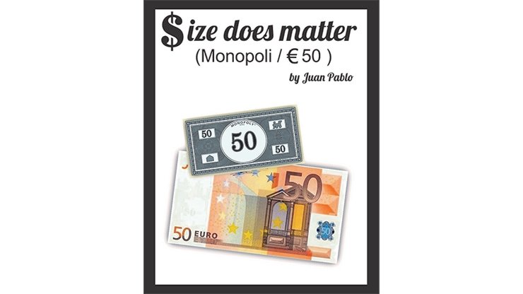 Size Does Matter MONOPOLY EURO by Juan Pablo Magic - Merchant of Magic