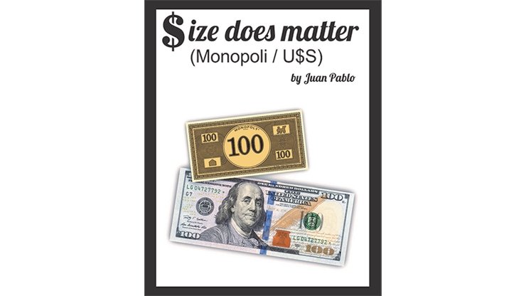 Size Does Matter MONOPOLY USD by Juan Pablo - Merchant of Magic