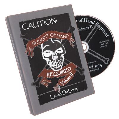 Sleight of Hand Required Volume 2 by Lance DeLong - DVD - Merchant of Magic