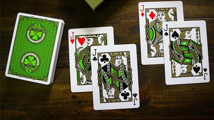 Slot Playing Cards (Wicked Leprechaun Edition) by Midnight Cards - Merchant of Magic