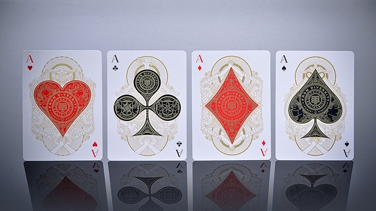 Solidarity (Loving Red) Playing Cards By Riffle Shuffle - Merchant of Magic
