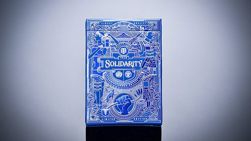 Solidarity (Navy Blue) Playing Cards By Riffle Shuffle - Merchant of Magic