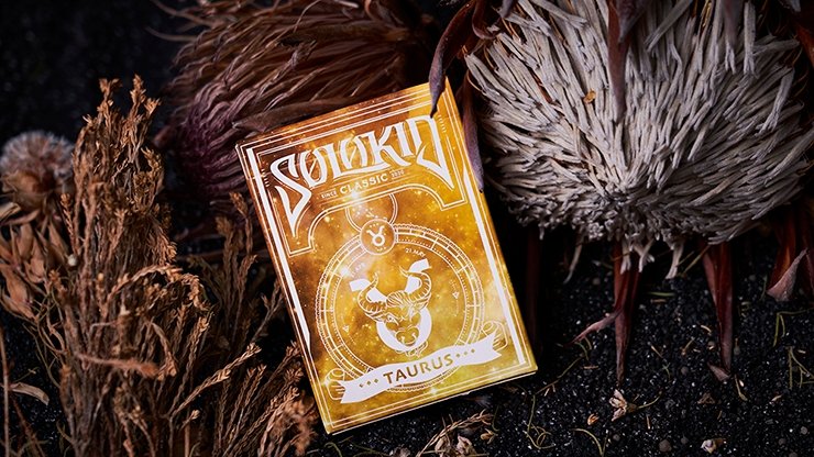 Solokid Constellation Series - Taurus - Limited Edition Playing Cards - Merchant of Magic