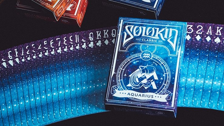 Solokid Constellation Series V2 (Aquarius) Playing Cards by BOCOPO - Merchant of Magic