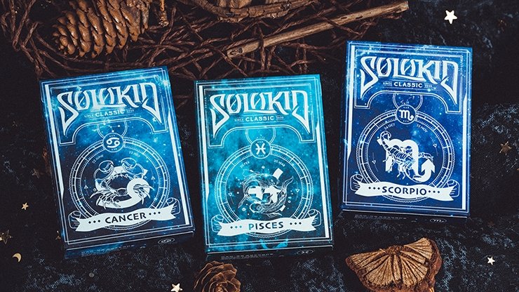 Solokid Constellation Series v2 (Pisces) Playing Cards by BOCOPO - Merchant of Magic
