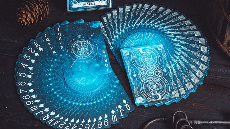 Solokid Constellation Series v2 (Pisces) Playing Cards by BOCOPO - Merchant of Magic