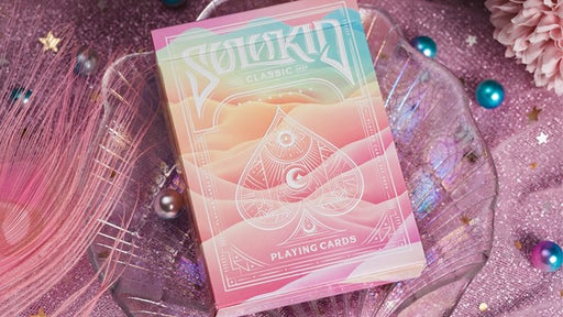 Solokid Rainbow Dream (Red Pink) Playing Cards by Solokid Playing Card Co. - Merchant of Magic
