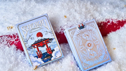 Solokid Sakura (Blue) Playing Cards by BOCOPO - Merchant of Magic