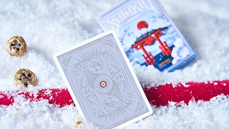 Solokid Sakura (Blue) Playing Cards by BOCOPO - Merchant of Magic