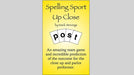 SPELLING SPORT CLOSE -UP by Mark Strivings - Trick - Merchant of Magic