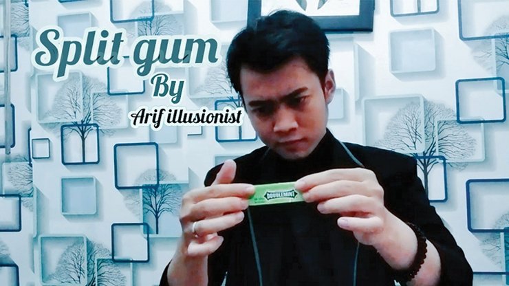 Split Gum by Arif Illusionist - VIDEO DOWNLOAD - Merchant of Magic