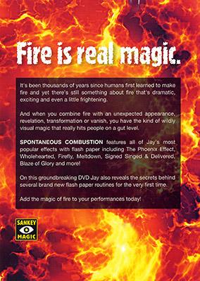 Spontaneous Combustion - By Jay Sankey - DVD - Merchant of Magic