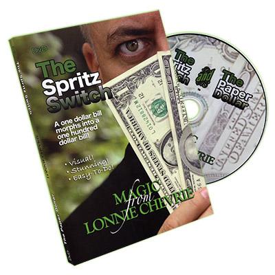 Spritz Switch by Lonnie Chevrie - DVD - Merchant of Magic