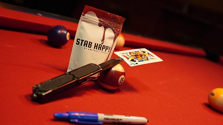Stab Happy (Gimmicks and Online Instructions) by Abstract Effects - Trick - Merchant of Magic