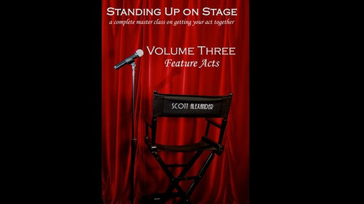 Standing Up on Stage Volume 3 Feature Acts by Scott Alexander - DVD - Merchant of Magic