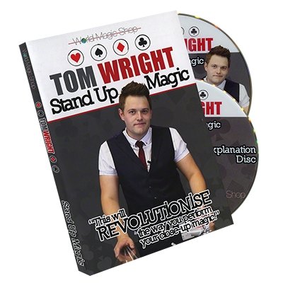 Standup Magic (2 DVD) by Tom Wright and World Magic Shop - DVD - Merchant of Magic