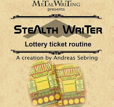 Stealth Writer Complete Set by MetalWriting - Merchant of Magic