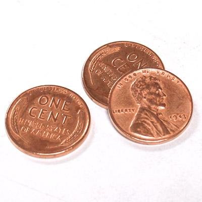 Steel Core US Penny (3 Pennies) - Merchant of Magic