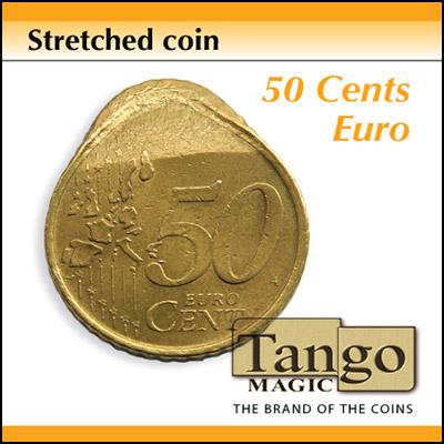 Stretched Coin 50 cents Euro by Tango - Merchant of Magic