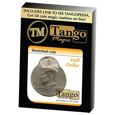 Stretched Coin - Half Dollar by Tango - Merchant of Magic