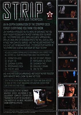 Strip by Jon Thompson & Big Blind Media (With Stripper Deck) - DVD - Merchant of Magic