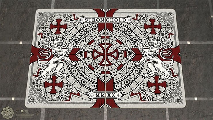 Stronghold Crimson Special Edition Playing Cards - Merchant of Magic