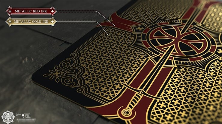 Stronghold Crimson Special Edition Playing Cards - Merchant of Magic