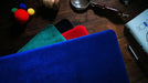 Suede Leather Large Pad (Blue) by TCC - Merchant of Magic