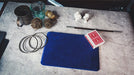Suede Leather Mini Pad (Blue) by TCC - Merchant of Magic