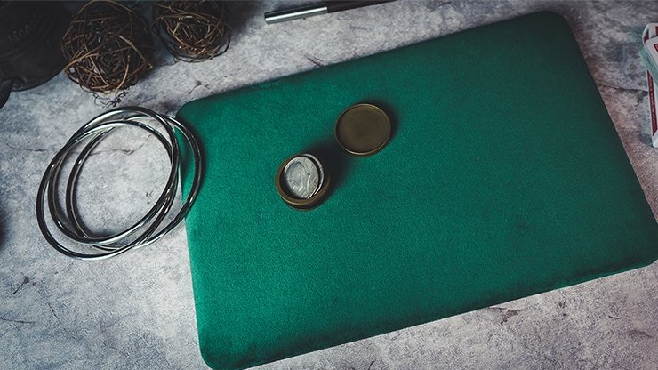 Suede Leather Mini Pad (Green) by TCC - Merchant of Magic