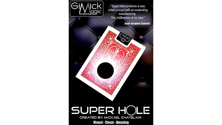 SUPER HOLE (RED) by Mickael Chatelain - Merchant of Magic