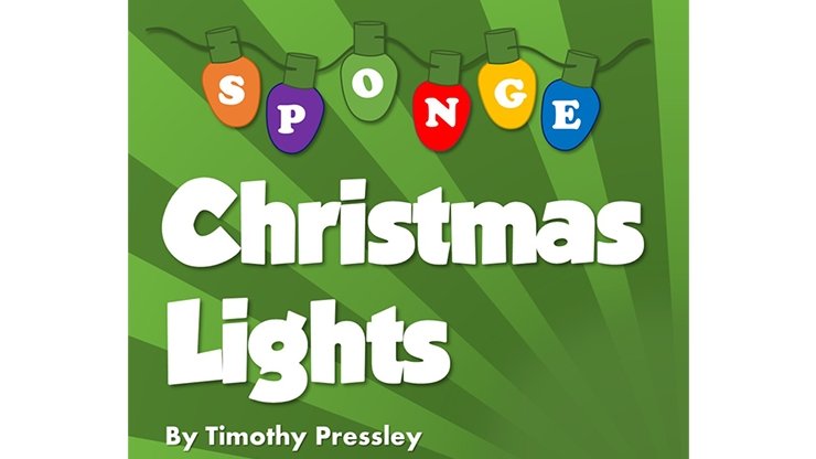 Super-Soft Sponge Christmas Lights by Goshman - Merchant of Magic
