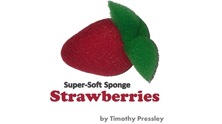 Super-Soft Sponge Strawberries by Goshman - Merchant of Magic