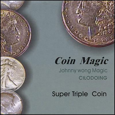 Super Triple Coin by Johnny Wong - Merchant of Magic