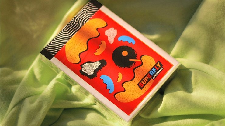 Superfly Butterfingers Red Playing Cards by Gemini - Merchant of Magic